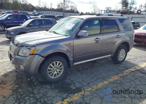 2008 Mercury Mariner Premier z USA, uszkodzony, nr VIN 4M2CU87198KJ49595